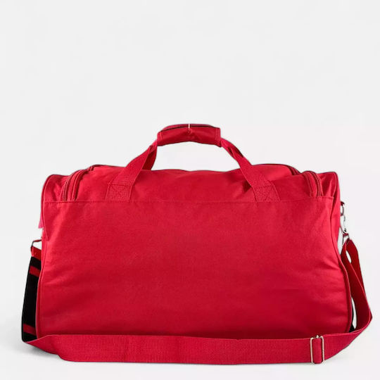 RCM Sack Voyage Red with Wheels Fabric L52xW26xH26cm