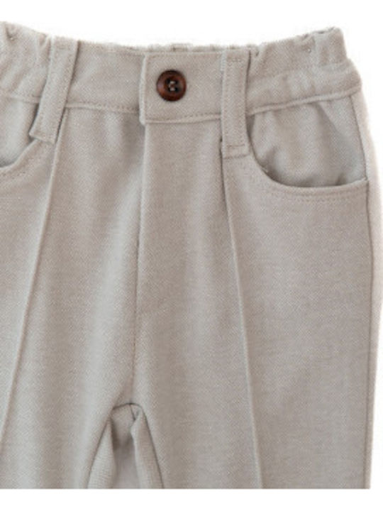 Kinder-Set mit Hose Winter 3Stück Beige