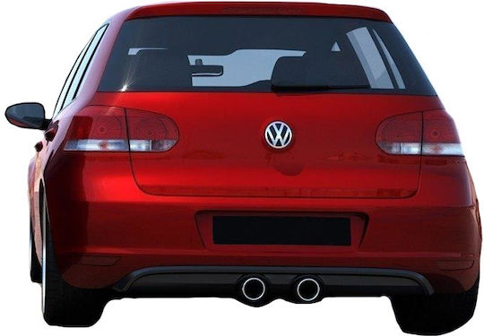 Maxton Design Diffuser Αυτοκινήτου Πίσω Συμβατό με Volkswagen Golf VI 2008-2012