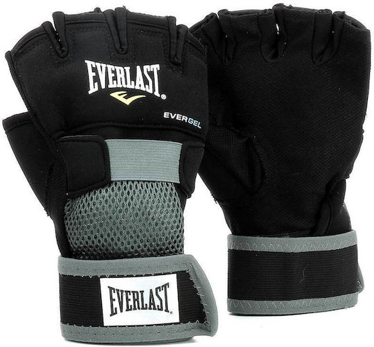 Everlast Evergel Γάντια Πυγμαχίας για Σάκο Μαύρα