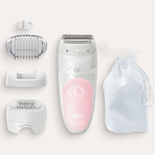 Braun Silk-Epil Wet & Dry Epilator Set Epilator for Body & Bikini SES 5-620