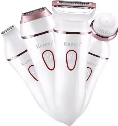 Kemei Αποτριχωτική Μηχανή Epilator για Πρόσωπο, Σώμα & Μπικίνι KM-7202