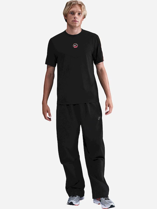 Dri-Fit Αθλητικό T-shirt Μαύρο