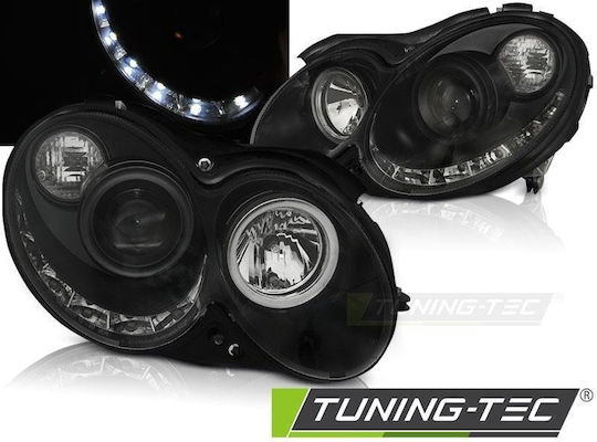 Mercedes-Benz Μπροστινά Φανάρια Led για Mazda 2 2τμχ