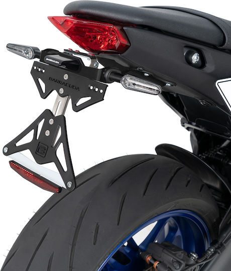 Barracuda Foldable Motorcycle License Plate Holder