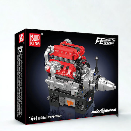 Mould King Τουβλάκια V8 για 14+ Ετών 750τμχ