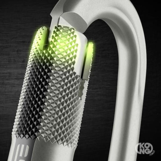 Kong Ovalone Carbon Steel Rise Lock Lunar White Lunar White