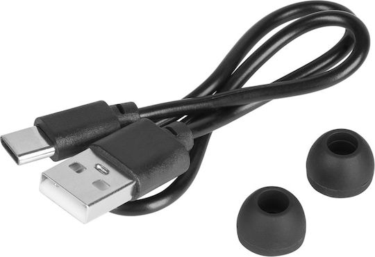 Kruger & Matz Traveler K16 In-ear Bluetooth Handsfree Ακουστικά Μαύρα