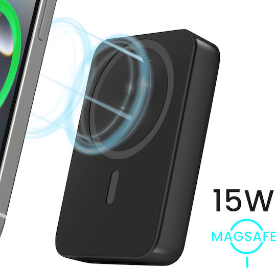 BWOO BO-P59 MagSafe Power Bank 10000mAh with USB-C Port Black