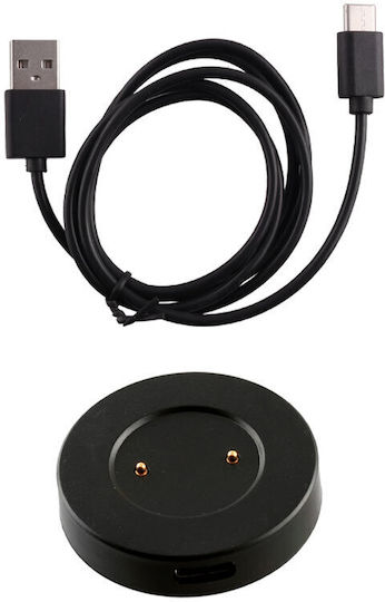 Volte-Tel Charging Base With USB Cable Wearable Charger Blackς