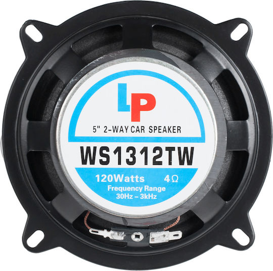 Dibeisi Auto-Lautsprecher 5" mit 100W RMS (2 Weg)