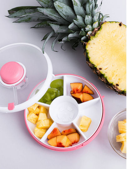 GoBe Snack Spinner din plastic Roz