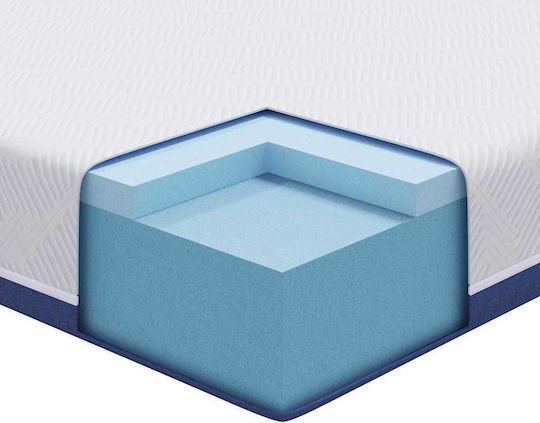 vidaXL Matratzentopper King Size Polyester 200x200cm