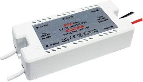 Aca Dimmable Τροφοδοτικό LED IP20 Ισχύος 18W με Τάση Εξόδου 24V