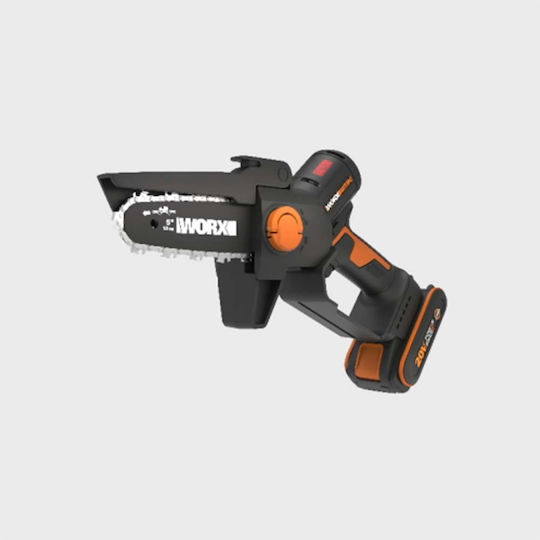 Worx Pruning Battery Chainsaw 1x2Ah Brushless 20V 1.1kg with Blade 12cm