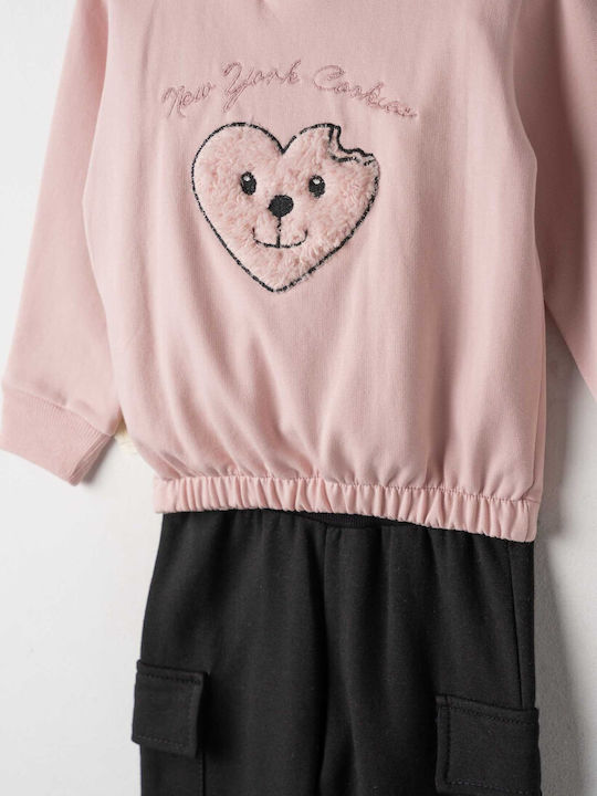 Kinder Sweatpants Set - Jogginganzug Pink 2Stück