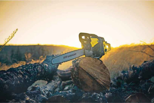 FFG Gasoline-Powered Chainsaw GCS 246 Plus Gasoline Chainsaw 5.9kg with Blade 45cm and Easy Start