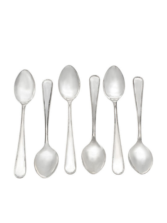 Savvas Design Μεταλλικά Ασημί 15cm ΚΟΥ00075 6τμχ