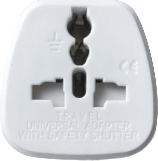 Lamtech Αντάπτορας Πρίζας από Universal σε Ελλάδας