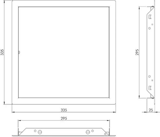 Europlast Ușa de acces RLM3030