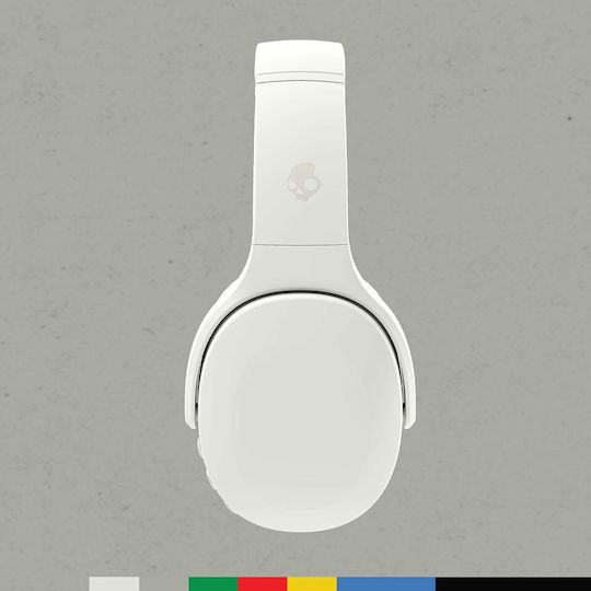 Skullcandy S6EVW-S951 Ασύρματα / Ενσύρματα Over Ear Ακουστικά Λευκά