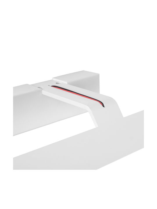 GloboStar Mirror Modern Wall Lamp with Integrated LED and Natural White Light 42x5x15cm