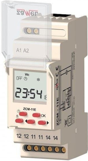 Zamel 1-channel Weekly Timer Programmer Econo 230v Ac Zcm-11e