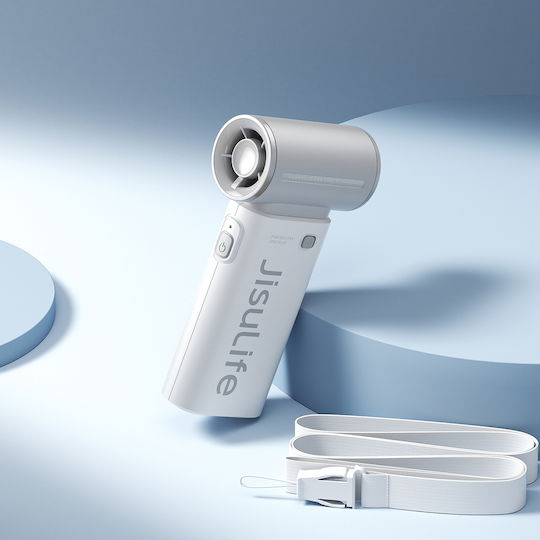 JisuLife Ανεμιστηράκι Χειρός USB Χωρίς Πτερύγια 7W Γκρι