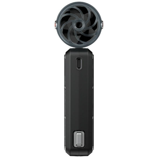 Skinarma Handgehaltenes Ventilator Elektrisch Ohne Flügel Schwarz SK-FAN4K-GYRO-BLK