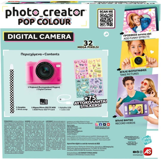 AS Photo Creator Cameră Foto Compactă 32MP Violet