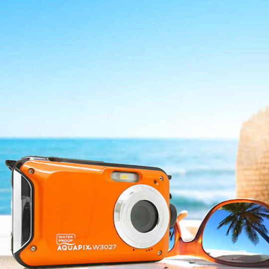 EasyPix W3027 Cameră Foto Compactă 5MP Zoom Optic 4x Portocalie
