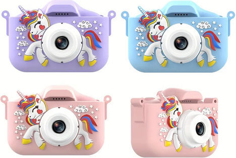 Unicorn Children's Camera Optical Zoom 4x Blue