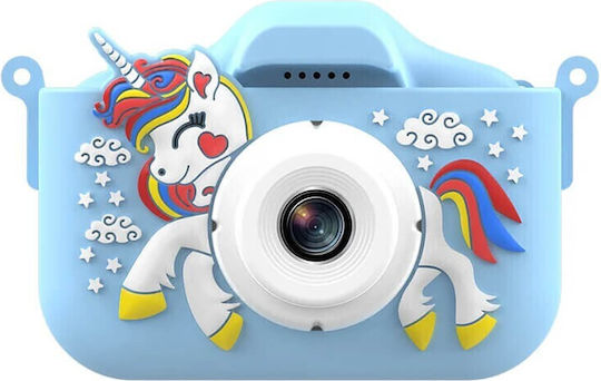 SPM X5 Cameră Foto pentru Copii 20MP Unicorn Albastră