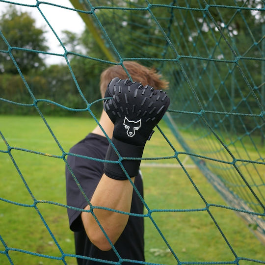 Fearless Goalkeepers Wolf Pro Голмански ръкавици за Възрастни & Детски Черен