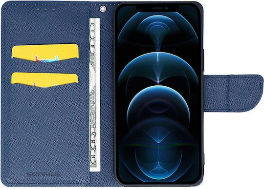 Sonique Trend Wallet Δερματίνης / Σιλικόνης Κόκκινο (Huawei Nova 5T / Honor 20 / Honor 20)