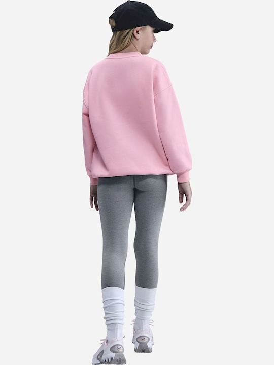 Fleece Kids Sweatshirt Pink Nsw Club