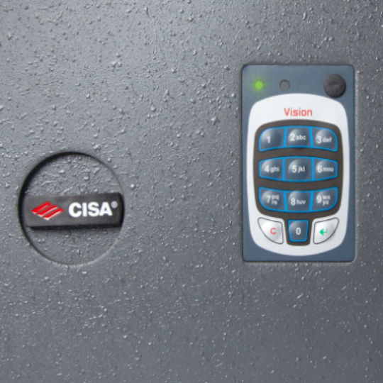 Cisa Γ-Κ4432 Seif cu Blocare Digitală cu Dimensiunile L42xW42xH55cm 82750.85