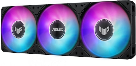 Asus TUF GAMING LC III 360 LCD Охлаждане AIO CPU с 3 Вентилатора 120mm и ARGB Осветление