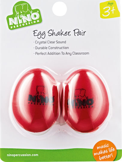 Nino Percussion Egg Shaker Paare in Paar
