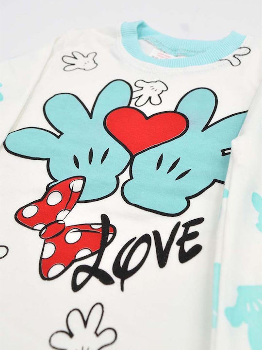 Extan Bebe Kids' Pajamas Sky Blue