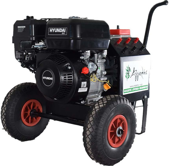 Agelis Roată Generator Recoltare Măslini cu Motor Huyndai 650QOF și Dinam 70A
