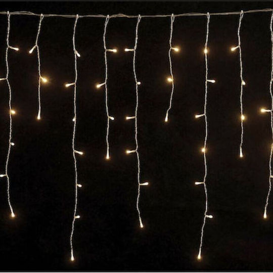 150 Lichterketten LED 3m. x 60cm Warmes Weiß Typ Regen 1Stück