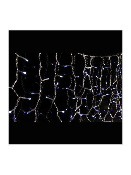 144 Λαμπάκια LED 3μ. x 60εκ. Ψυχρό Λευκό τύπου Βροχή