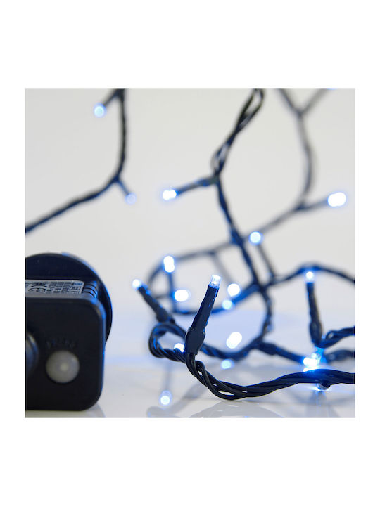 100 Λαμπάκια LED 5μ. Μπλε σε Σειρά