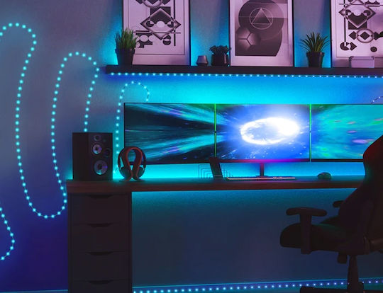 400 Smart LED String Lights 20m RGB in a String
