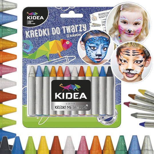 Carnival Face Painting 2.5gr 12pcs