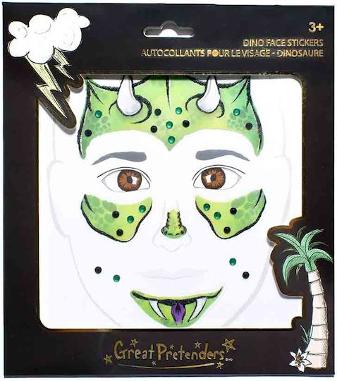 Face Painting de Carnaval Verde