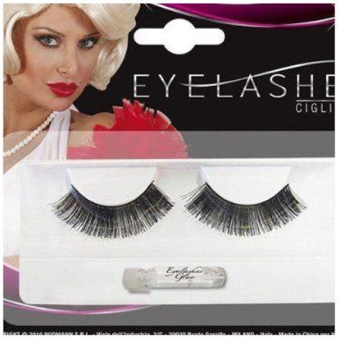 Karneval Wimpern Schwarze
