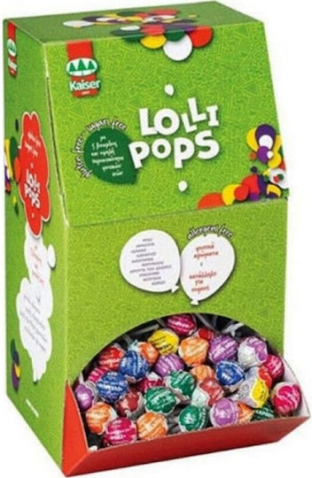 Kaiser 1889 Lollipop with Mandarin Flavour No Added Sugar 10gr