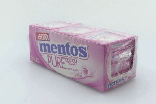 Mentos Pure Fresh mit Geschmack Blase 12Stück 30gr